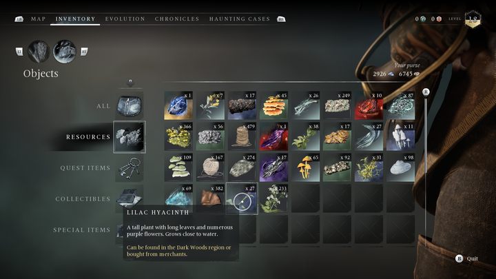 A tall plant topped with purple flowers - Banishers Ghosts of New Eden: All Ritual resources - Banishers Ghosts of New Eden: Basics - Banishers Ghosts of New Eden Guide