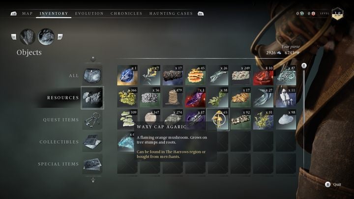 A mushroom of orange color - Banishers Ghosts of New Eden: All Ritual resources - Banishers Ghosts of New Eden: Basics - Banishers Ghosts of New Eden Guide