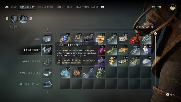 A characteristic mushroom with a bright, orange color - Banishers Ghosts of New Eden: All Ritual resources - Banishers Ghosts of New Eden: Basics - Banishers Ghosts of New Eden Guide