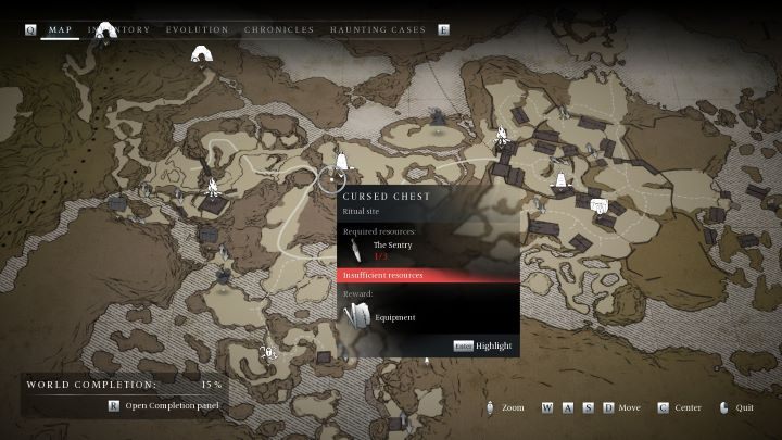 This is the only chest in the game, whose figurines are located in different regions - Banishers Ghosts of New Eden: All cursed chests - Banishers Ghosts of New Eden: Secrets and Collectibles - Banishers Ghosts of New Eden Guide