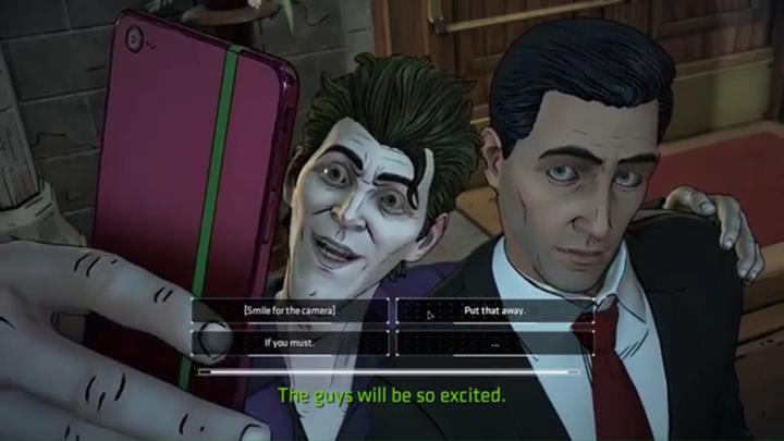 John will ask for a picture with Brucem - Chapter 4 - A Friend in Need | Episode 1 - The Enigma - Episode 1 - The Enigma - Batman: The Telltale Series - The Enemy Within Game Guide