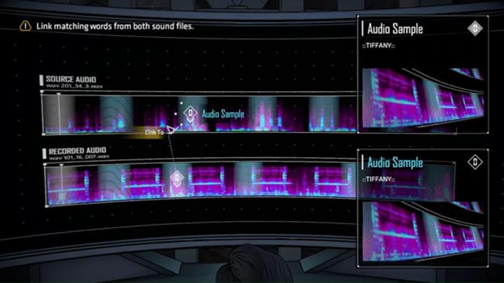 Now you have to combine the audio files - combine subsequent words together - Chapter 6 - Riddle Me This | Episode 1 - The Enigma - Episode 1 - The Enigma - Batman: The Telltale Series - The Enemy Within Game Guide