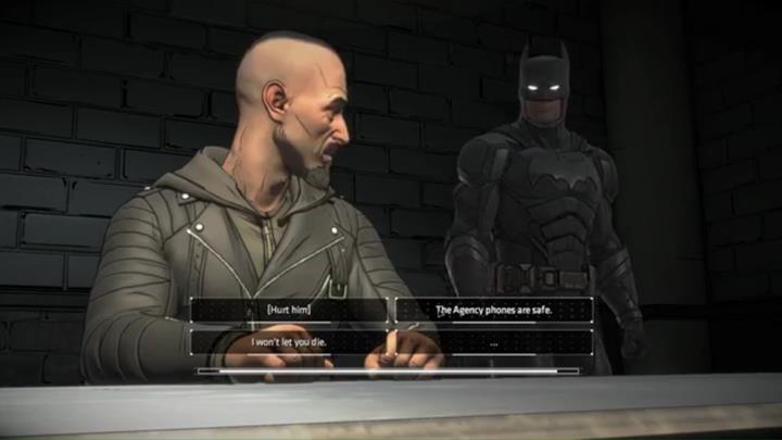 The interrogation begins - Chapter 6 - Riddle Me This | Episode 1 - The Enigma - Episode 1 - The Enigma - Batman: The Telltale Series - The Enemy Within Game Guide