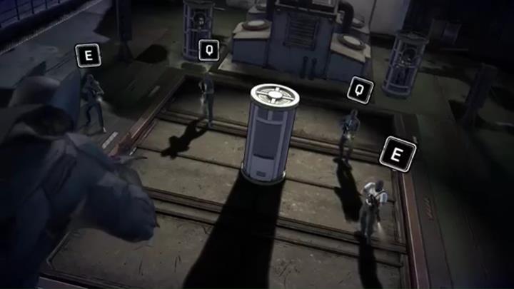 Then jump on the container - a QTE will commence - Chapter 6 - Riddle Me This | Episode 1 - The Enigma - Episode 1 - The Enigma - Batman: The Telltale Series - The Enemy Within Game Guide