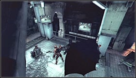 Eventually youll end up on a gargoyle on the side of the room - Walkthrough - Walkthrough - Intensive Treatment - part 1 - Walkthrough - Batman: Arkham Asylum Game Guide & Walkthrough