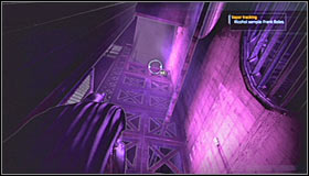 Keep heading in the direction mentioned above until youll be allowed to climb up to a new platform - Walkthrough - Intensive Treatment - part 2 - Walkthrough - Batman: Arkham Asylum Game Guide & Walkthrough