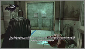 Theres only one more doctor for you to rescue (Kellerman) - Walkthrough - Medical Facility - part 2 - Walkthrough - Batman: Arkham Asylum Game Guide & Walkthrough