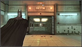 Theoretically you could try leaving this area right away, however I would recommend that you spend some time eliminating enemy troops - Walkthrough - Medical Facility - part 2 - Walkthrough - Batman: Arkham Asylum Game Guide & Walkthrough