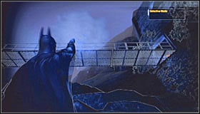 Just as before you should wait for the sniper to look the other way - Walkthrough - Arkham Island #3 - Walkthrough - Batman: Arkham Asylum Game Guide & Walkthrough