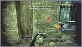 Head east once its safe again and this time locate a door leading to the South Corridor (screenshot #1) - Walkthrough - Arkham Mansion - part 2 - Walkthrough - Batman: Arkham Asylum Game Guide & Walkthrough