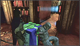 Leave the vents and choose a Batarang from your inventory - Walkthrough - Arkham Mansion - part 2 - Walkthrough - Batman: Arkham Asylum Game Guide & Walkthrough