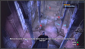 The tracks will lead you outside, so youll have to return to the East Wing Corridor - Walkthrough - Arkham Mansion - part 4 - Walkthrough - Batman: Arkham Asylum Game Guide & Walkthrough