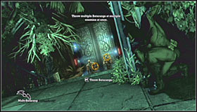 Start off by moving forward - Walkthrough - Botanical Gardens - part 1 - Walkthrough - Batman: Arkham Asylum Game Guide & Walkthrough