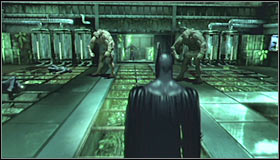 Notice that hacking the panel has unlocked a nearby passageway - Walkthrough - Botanical Gardens - part 2 - Walkthrough - Batman: Arkham Asylum Game Guide & Walkthrough