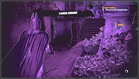 Turn around and use your newly acquired toy to get to the other side safely - Walkthrough - Botanical Gardens - part 3 - Walkthrough - Batman: Arkham Asylum Game Guide & Walkthrough