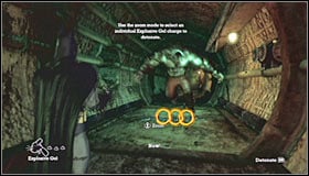 It shouldnt take too long for you to return to the large tunnel where youve started exploring the sewers - Walkthrough - Caves #2 - part 2 - Walkthrough - Batman: Arkham Asylum Game Guide & Walkthrough