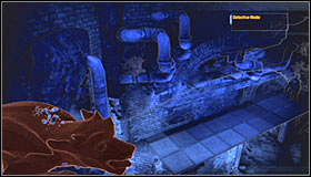 Once youve been successful at stunning someone glide to that area and perform a finishing takedown - Walkthrough - Caves #2 - part 4 - Walkthrough - Batman: Arkham Asylum Game Guide & Walkthrough