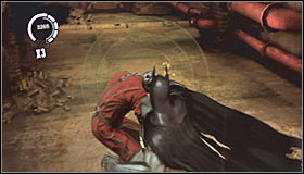 Once youve secured this entire area proceed to the main control room (screenshot #1) - Walkthrough - Caves #2 - part 4 - Walkthrough - Batman: Arkham Asylum Game Guide & Walkthrough