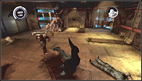 Sooner or later youll have to start attacking the inmates on your own - Walkthrough - Caves #2 - part 5 - Walkthrough - Batman: Arkham Asylum Game Guide & Walkthrough