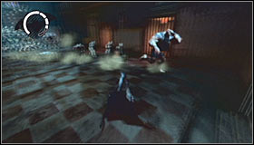 Once youve been able to defeat most of the inmates you can start using Batarangs to stun the beasts - Walkthrough - Penitentiary #2 - FINALE - Walkthrough - Batman: Arkham Asylum Game Guide & Walkthrough