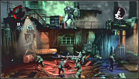 The third phase of the battle will feature one new element - a gun locker - Walkthrough - Penitentiary #2 - FINALE - Walkthrough - Batman: Arkham Asylum Game Guide & Walkthrough