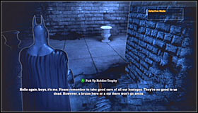 [#6] Location: Arkham East - Collectibles - Arkham East - part 2 - Collectibles - Batman: Arkham Asylum Game Guide & Walkthrough