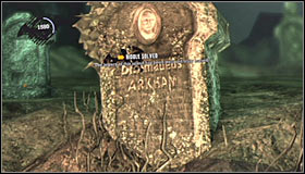 [#1] The legacy of this island has been well and truly buried - Collectibles - Arkham East - part 2 - Collectibles - Batman: Arkham Asylum Game Guide & Walkthrough