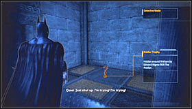 [#4] Location: North Corridor (Arkham Mansion) - Collectibles - Arkham Mansion - part 2 - Collectibles - Batman: Arkham Asylum Game Guide & Walkthrough