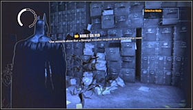 [#9] Our records show that a Strange transfer request was made in this room - Collectibles - Arkham Mansion - part 3 - Collectibles - Batman: Arkham Asylum Game Guide & Walkthrough