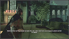 8 - Collectibles - Arkham West - part 1 - Collectibles - Batman: Arkham Asylum Game Guide & Walkthrough