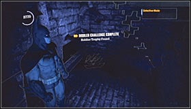 [#6] Location: Main Sewer Junction (Caves) - Collectibles - Caves #2 - part 2 - Collectibles - Batman: Arkham Asylum Game Guide & Walkthrough