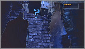 [#1] A puzzle has many sides, but only some are visible - Collectibles - Caves #2 - part 3 - Collectibles - Batman: Arkham Asylum Game Guide & Walkthrough