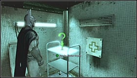 [#8] Location: Surgery Room (Medical Facility) - Collectibles - Medical Facility - part 3 - Collectibles - Batman: Arkham Asylum Game Guide & Walkthrough