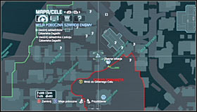 You need to reach the device that the cage is connected with - Batman trophies (01-14) | Park Row - Park Row - Batman: Arkham City Game Guide