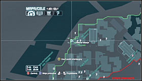 The second one is on the same level as the cage, west of where the Trophy is hidden #1 #2 - Batman trophies (15-24) | Park Row - Park Row - Batman: Arkham City Game Guide