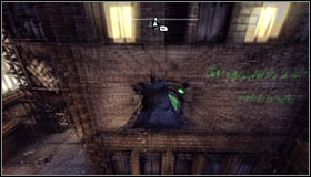 Its important to try and bounce off the first plate at its upper part, thanks to which you will have an easier time reaching the next one - Batman trophies (15-24) | Park Row - Park Row - Batman: Arkham City Game Guide