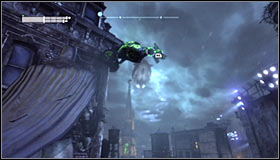After reaching the area where the Trophy is hidden you should note that there is a large horizontal gate blocking access to it #1 - Batman trophies (25-36) | Park Row - Park Row - Batman: Arkham City Game Guide