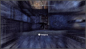 The gate below you should open #1, though its going to close again a few moments after you leave the plate - Batman trophies (25-36) | Park Row - Park Row - Batman: Arkham City Game Guide