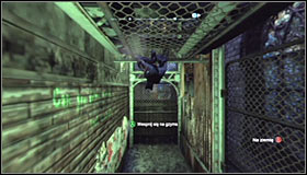 Now you have to press RB to stick onto the ceiling #1 - Catwoman trophies | Park Row - Park Row - Batman: Arkham City Game Guide