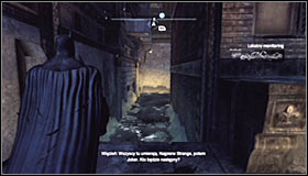 Head north #1 and jump onto the lower platform - Batman trophies (01-10) | Amusement Mile - Amusement Mile - Batman: Arkham City Game Guide