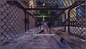 Start running towards the metal construction and perform as slide #1 - Batman trophies (01-10) | Amusement Mile - Amusement Mile - Batman: Arkham City Game Guide