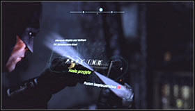 Equip the Cryptographic Sequencer and locate the control panel behind the fence #1 - Batman trophies (11-18) | Amusement Mile - Amusement Mile - Batman: Arkham City Game Guide