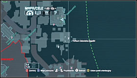 Head north and find a high vantage point on the roof of the GCPD building #1 #2 - Batman trophies (19-28) | Amusement Mile - Amusement Mile - Batman: Arkham City Game Guide