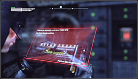 Search the roof of the building for a control panel that you can hack #1 and use the Cryptographic Sequencer on it - TYGER cameras | Amusement Mile - Amusement Mile - Batman: Arkham City Game Guide