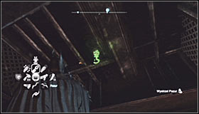 Approach the spot at which it has stopped and jump onto its roof - Batman trophies (01-08) | Industrial District - Industrial District - Batman: Arkham City Game Guide