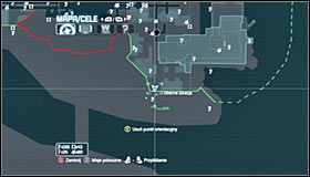 Stand north of the Trophy and note the electrical discharges blocking access to it #1 #2 - Batman trophies (17-25) | Industrial District - Industrial District - Batman: Arkham City Game Guide