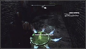 In order to complete this riddle, you have to run across all of the plates #1 in the proper moment, when it changes its colour to green - Batman trophies (26-37) | Industrial District - Industrial District - Batman: Arkham City Game Guide