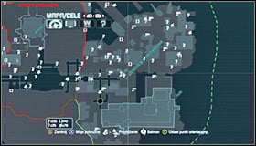 Approach the mini-game and hack the password #1 - TYGER cameras | Industrial District - Industrial District - Batman: Arkham City Game Guide