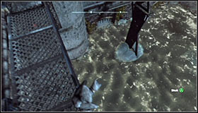 The Trophy can be found below the balcony #1 and even though obtaining it wont be difficult, you should look out not to fall into the water - Catwoman trophies | Industrial District - Industrial District - Batman: Arkham City Game Guide