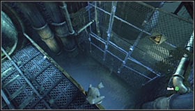 The trophy is below the balcony #1, so start off by jumping onto one of the balustrades #2 - Catwoman trophies | Subway - Subway - Batman: Arkham City Game Guide